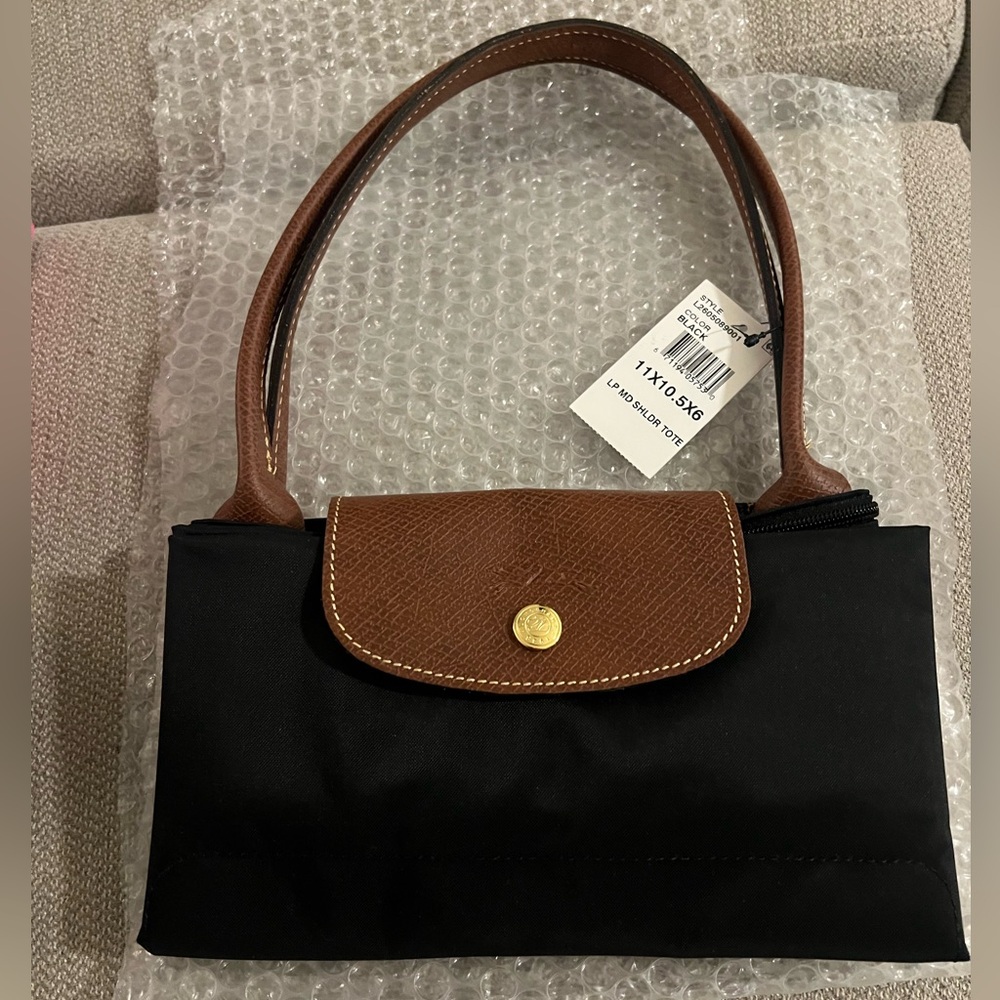Black Longchamp Bag NWT